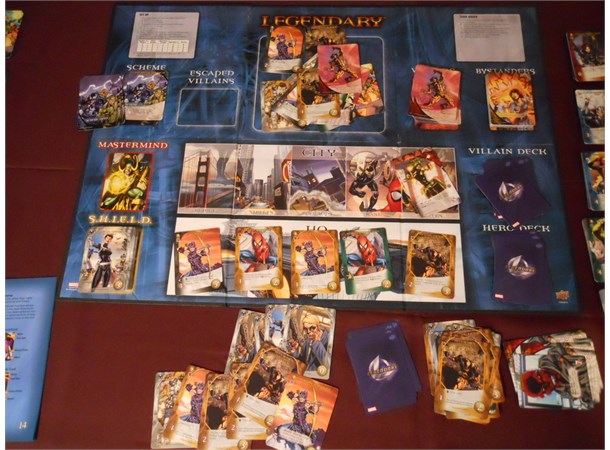 Legendary Marvel Deck Building Game